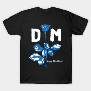 Devotee Rose - Blue & White T-Shirt